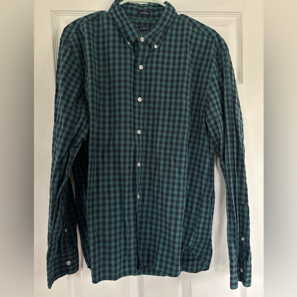 J. Crew Slim Untucked Men’s Button Down